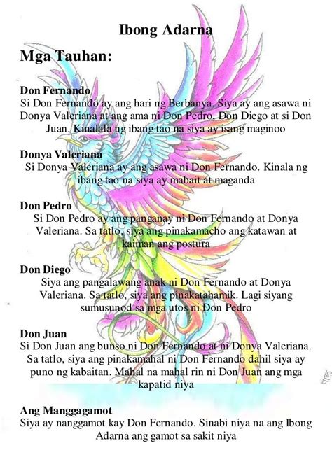 Ibong Adarna (Buod) .